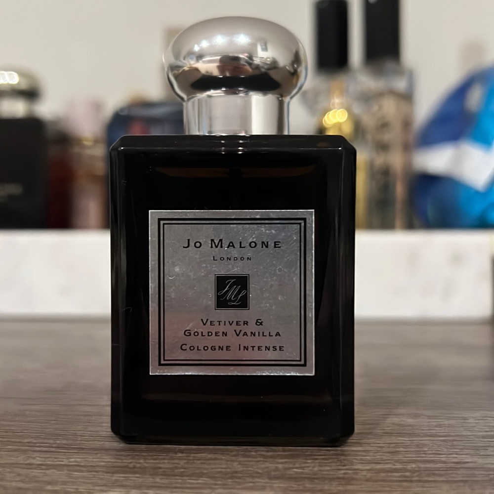 Joe Malone Vetiver and Golden Vanilla cologne intense